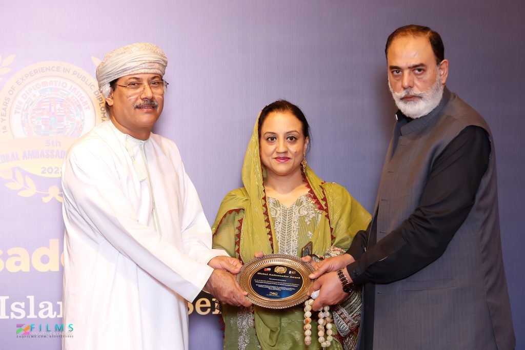 Ambassador Of Oman To Pakistan Receives Global Ambassador Award