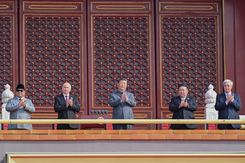 Show of Power at Grand Military Parade: Putin, Kim Walk Alongside Chinese President