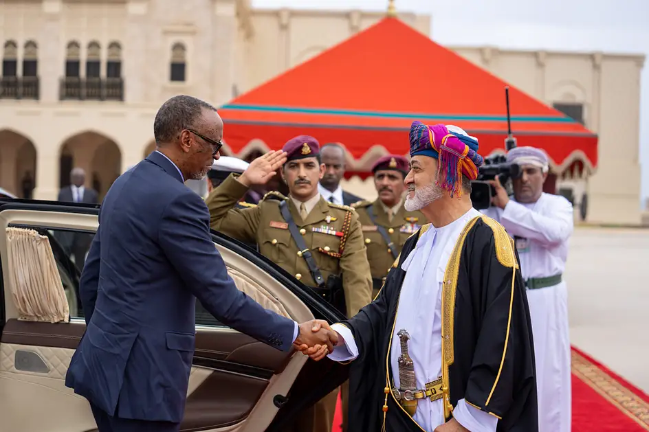 Rwanda's President Arrives in Oman to Expand Cooperation and Investment