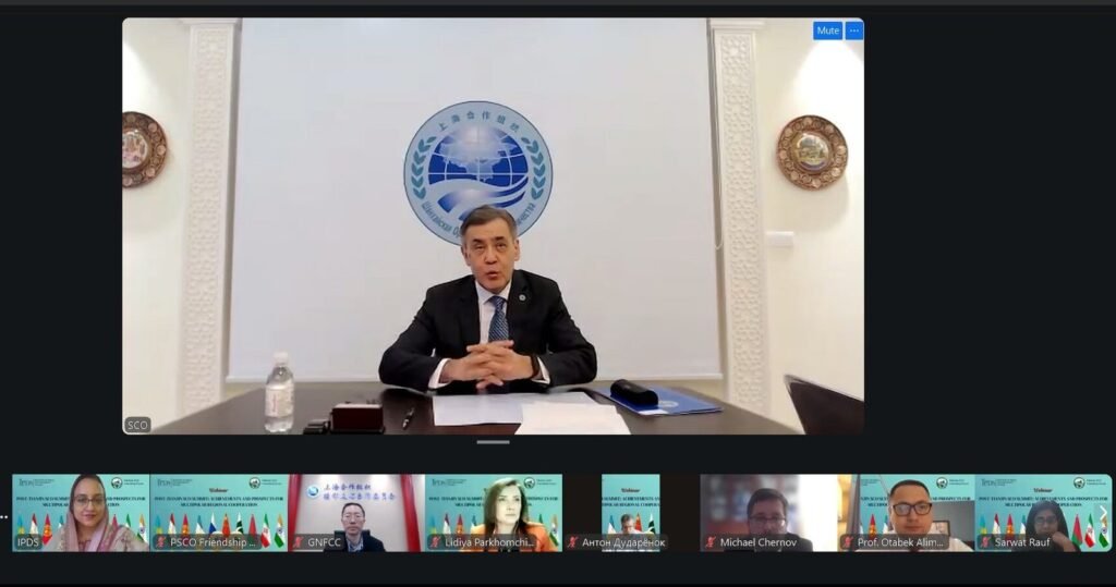 SCO Secretary General Highlights China’s Global Governance Vision at IPDS Webinar