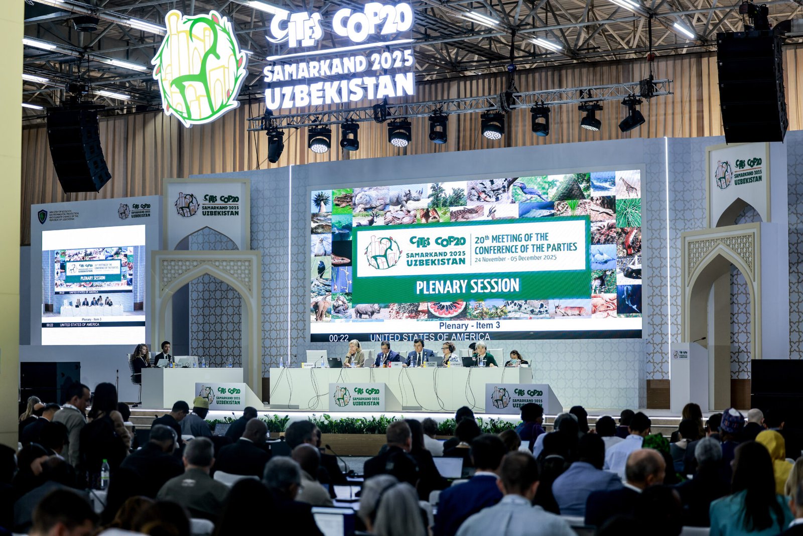 CITES Meeting Opens in Samarkand, Bringing Global Attention to Wildlife Protection CITES Meeting Opens in Samarkand, Bringing Global Attention to Wildlife Protection
