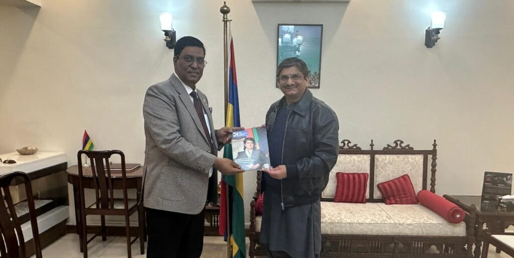 Young Diplomats of IYDS 2025 Engage with Mauritian Envoy at the High Commission