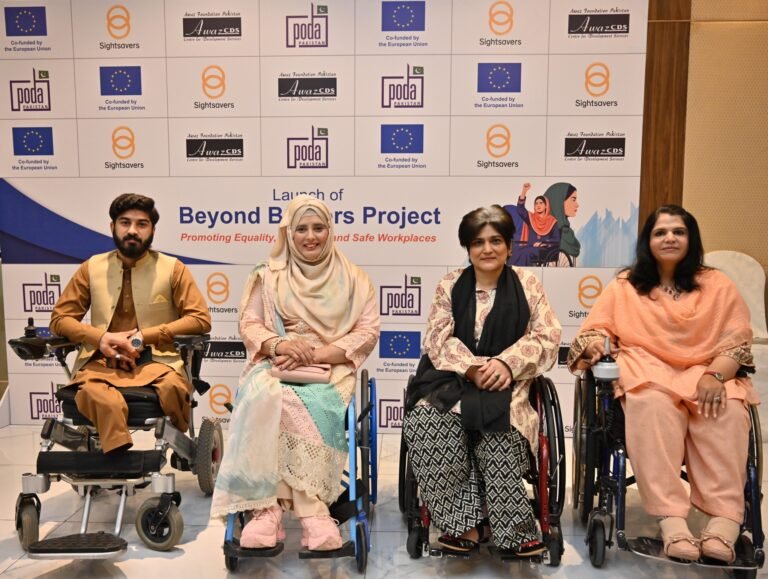 EU-Backed Project Launched to Empower Women with Disabilities in Pakistan