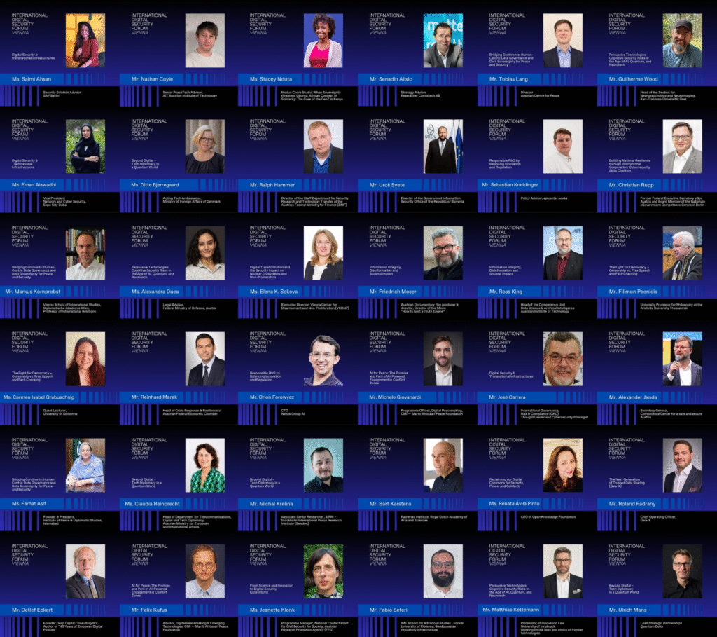 Meet the Speakers of International Digital Security Forum 2025