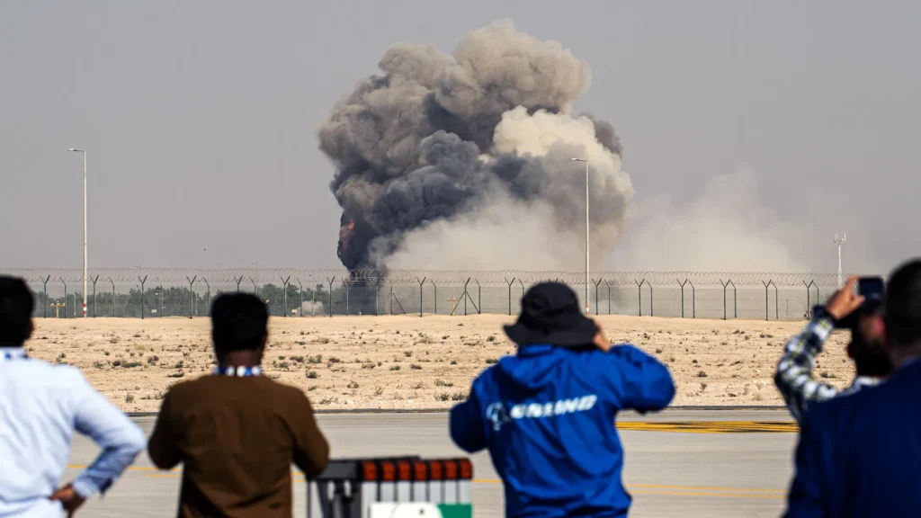 Pilot Killed After Indian Tejas Jet Crashes at Dubai Airshow 2025