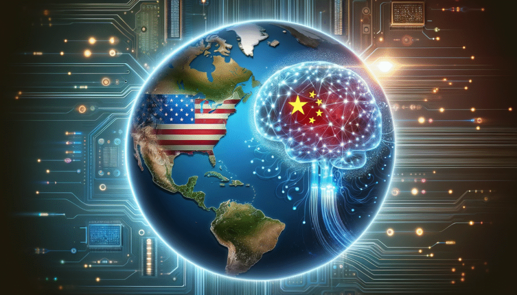 Geo-Politico-Tech Futures in the Age of AI