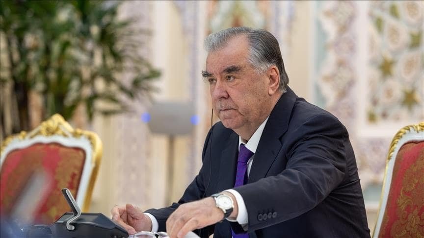 Emomali Rahmon, Tajikistan, Palestine, Afghanistan, Middle East