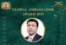Coordinator General of OIC-COMSTECH Honored With Global Ambassador Award Coordinator General of OIC-COMSTECH Honored With Global Ambassador Award