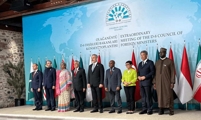 Foreign Minister Dar attends D-8 CFM in Istanbul