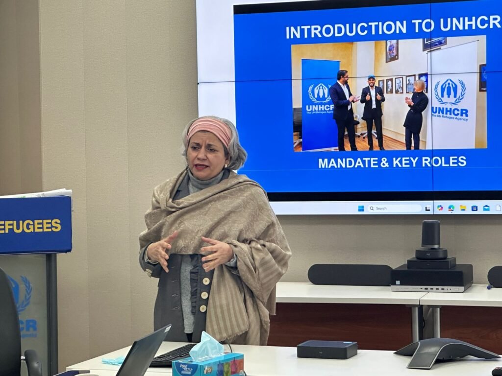 IYDS Participants Visit UNHCR's Country Office in Pakistan