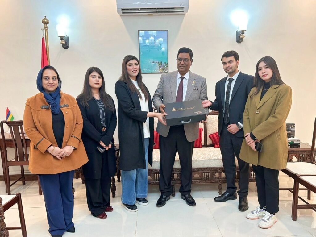 Young Diplomats of IYDS 2025 Engage with Mauritian Envoy at the High Commission