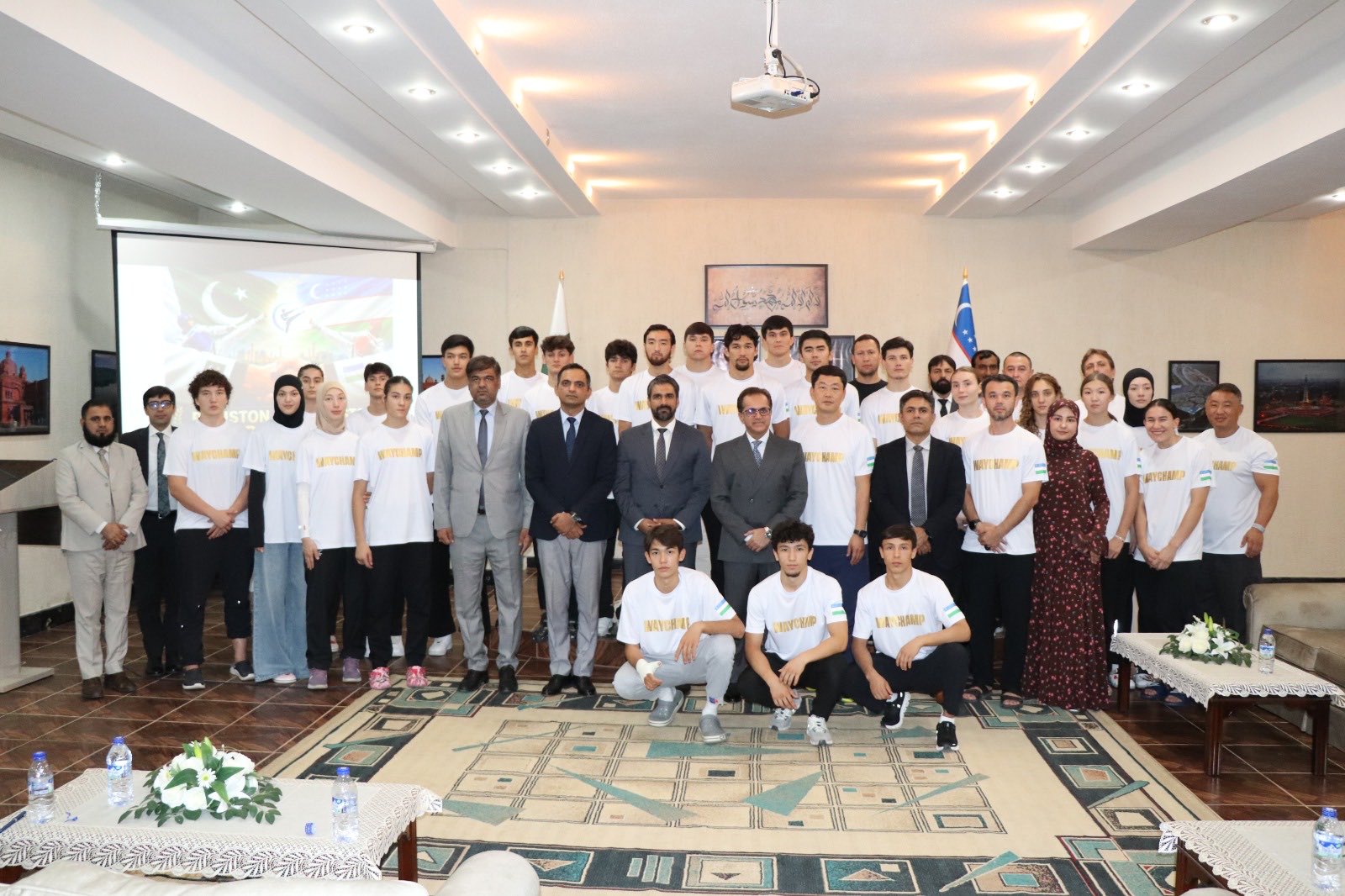 Pakistan's Envoy Hosts Uzbek Taekwondo Team Ahead of Lahore Championship