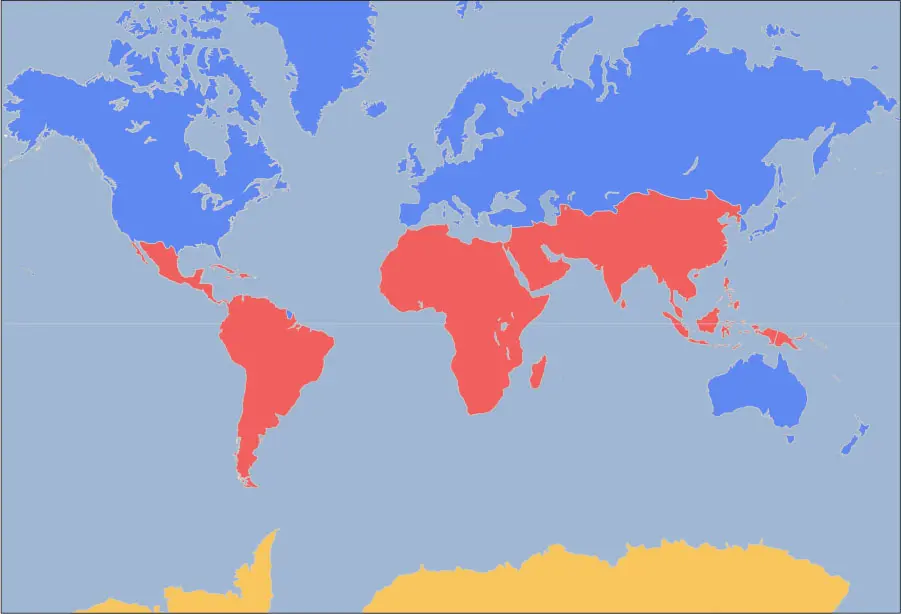 Theirs and Ours: How the Global Divide Plays Out in Diplomacy