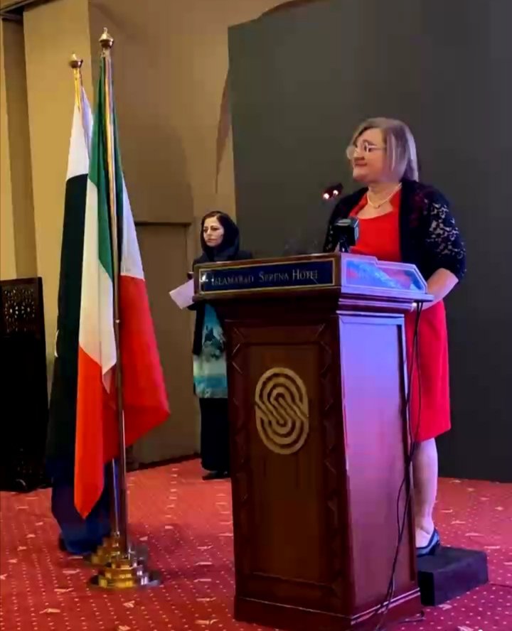 Italy-Pakistan Ties Growing Stronger Over Time: Ambassador Marilina