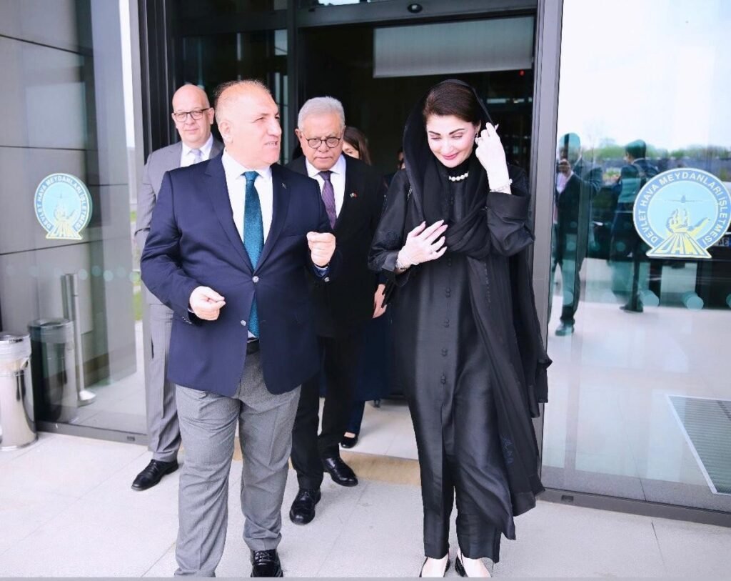 Maryam Nawaz Arrives in Turkey for Antalya Diplomacy Forum, Will Address Conference on Education