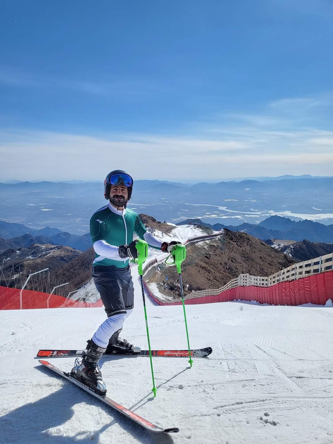 Muhammad Karim, Pakistani Skier