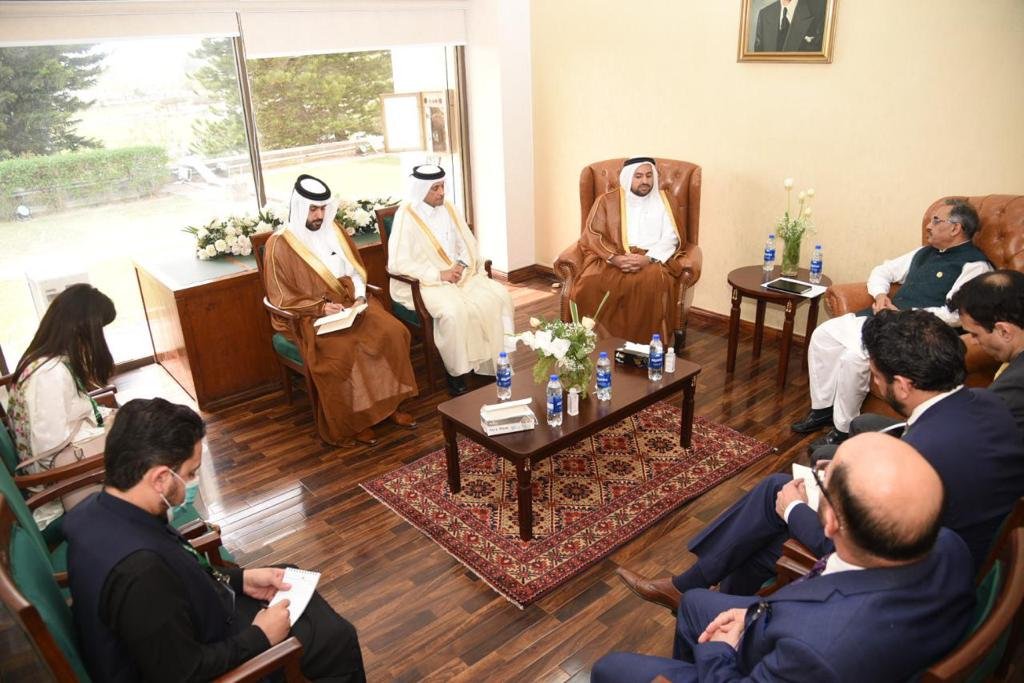 Foreign Secretary met Qatari Foreign Minister Assistant 1 Meeting between the Pakistani Foreign Secretary and Assistant Foreign Minister of Qatar