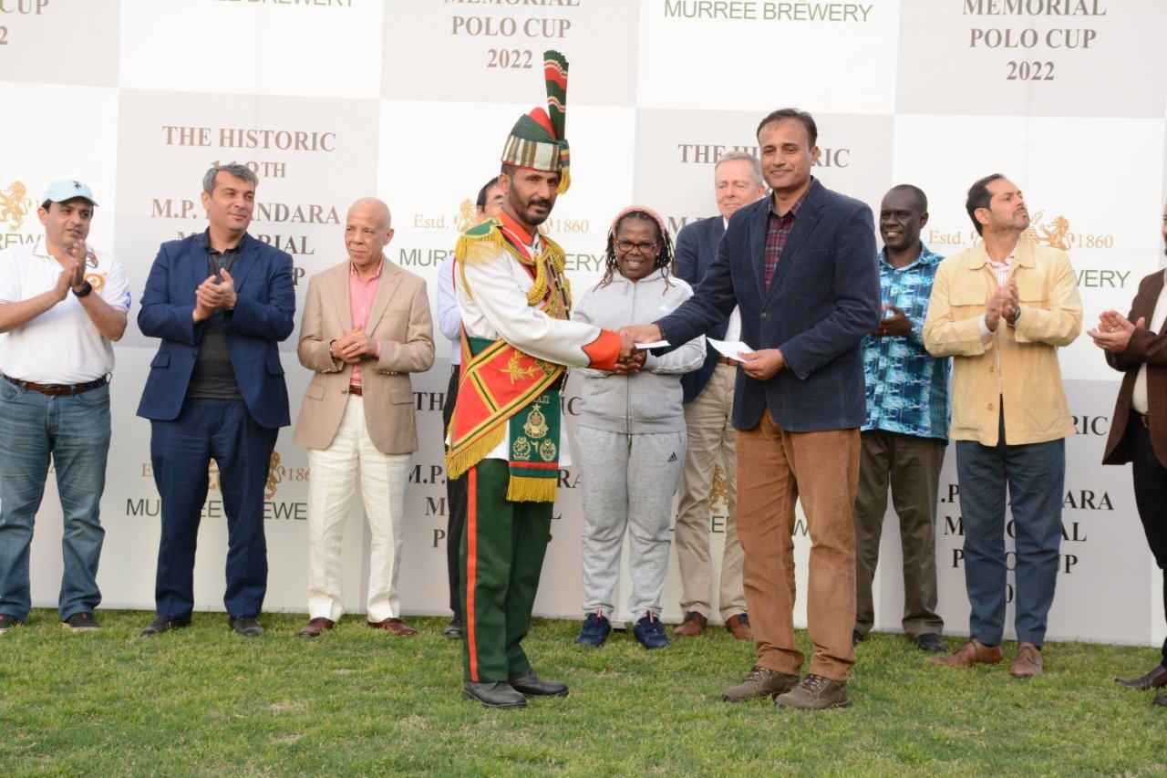 118th MP Bhandara Memorial Polo Cup concludes in Rawalpindi 1 Isphanyar Bhandara, the Chairman of Murree Brewery Company during the prize distribution ceremony