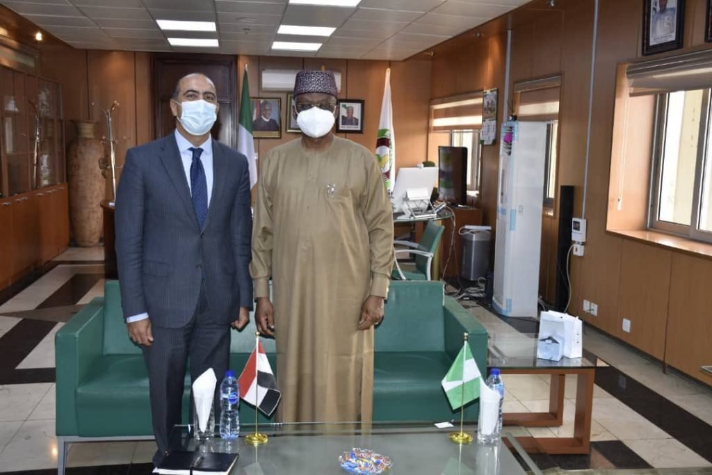 Foreign Minister of Nigeria received the Ambassador of Egypt to the country