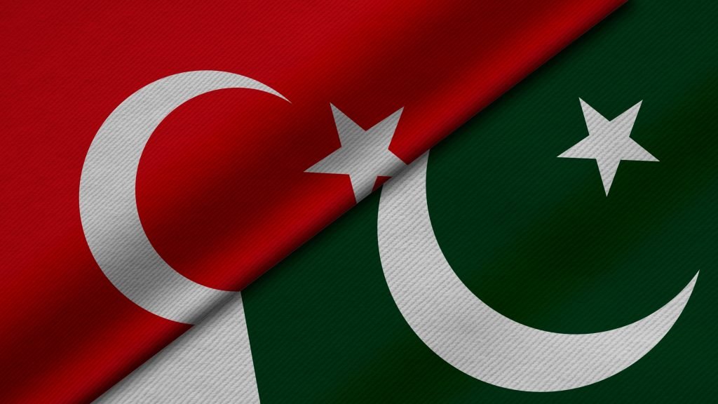 Pakistan Turkey flags