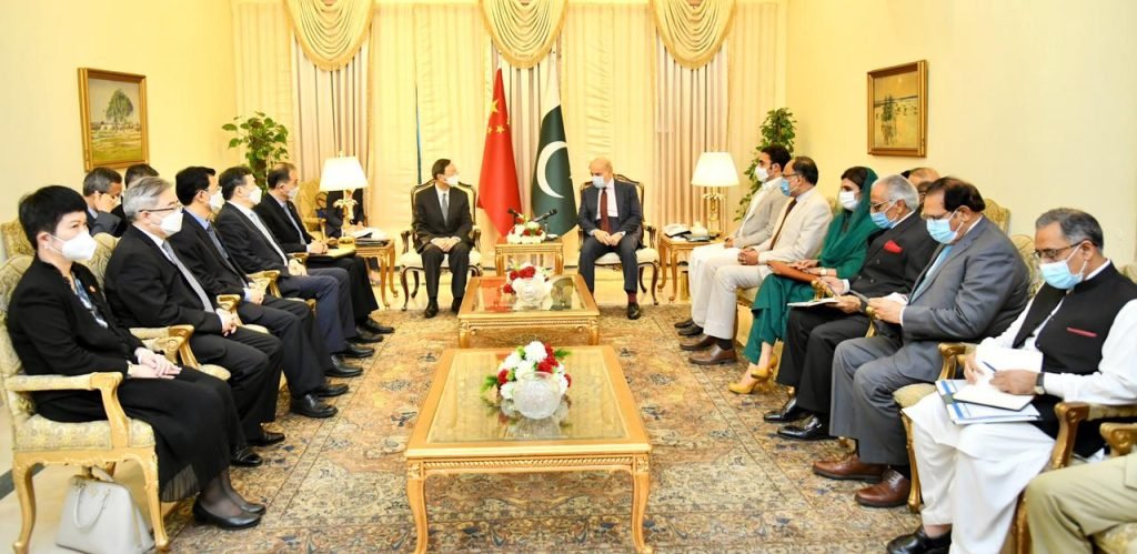 Prime Minister in meeting with Senior Chinese Diplomat