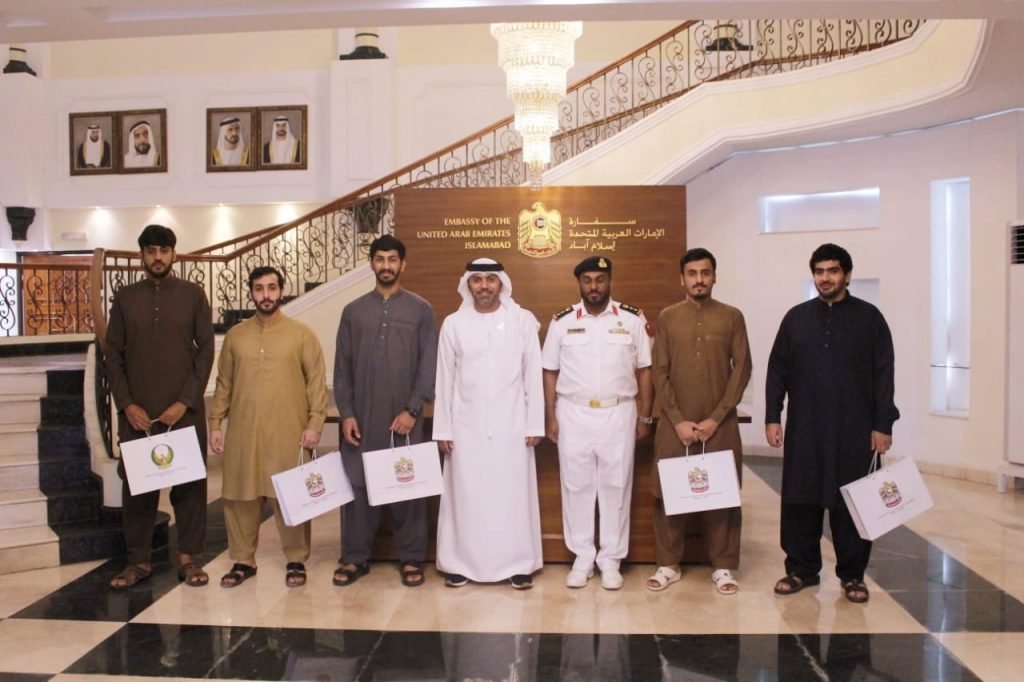 UAE's Ambassador hosts students