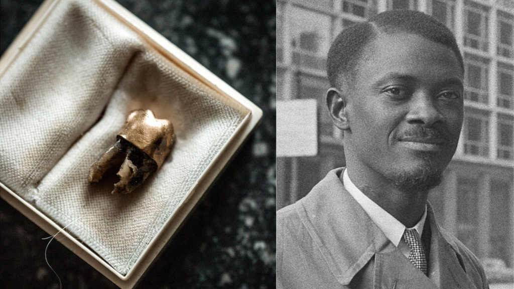 Patrice Lumumba's tooth returned to his family