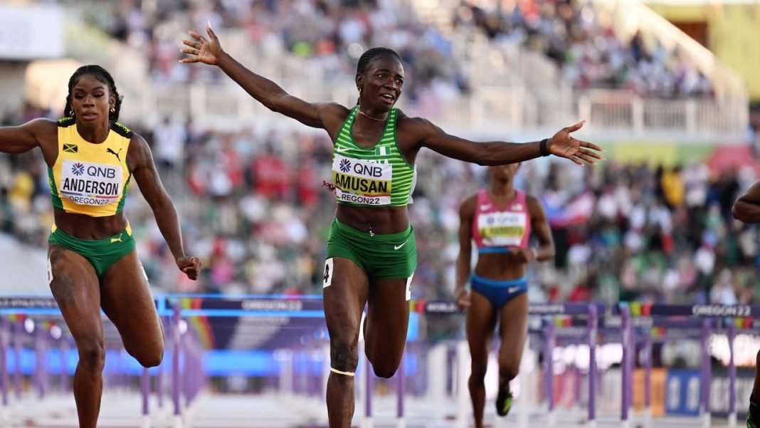 Nigerian athlete, Tobi Amusan breaks world record