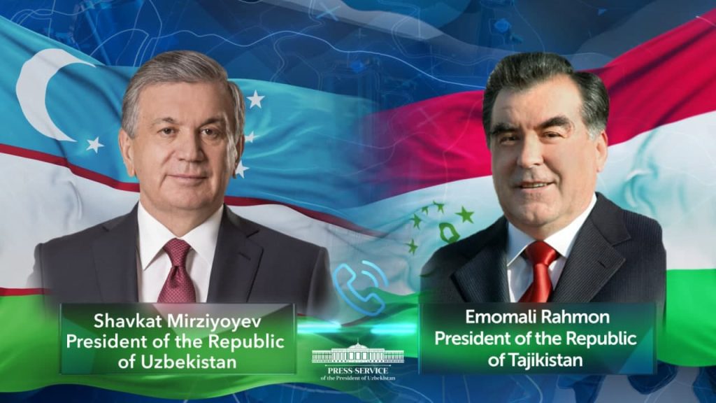 Telephonic Conversation between President of Uzbekistan and President of Tajikistan