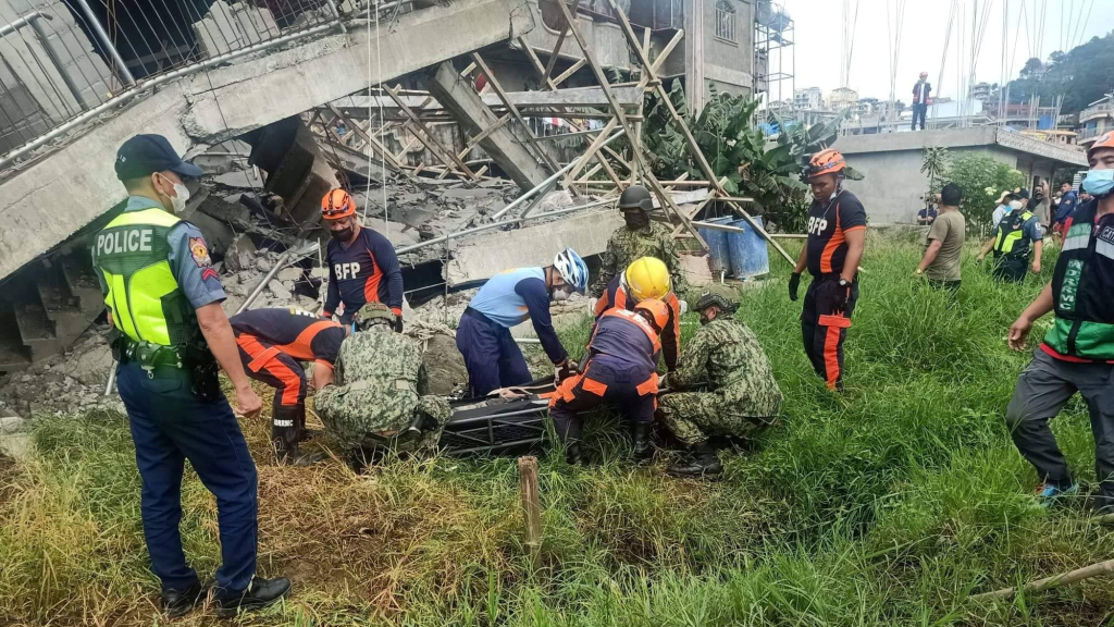 Earthquake in Philippines