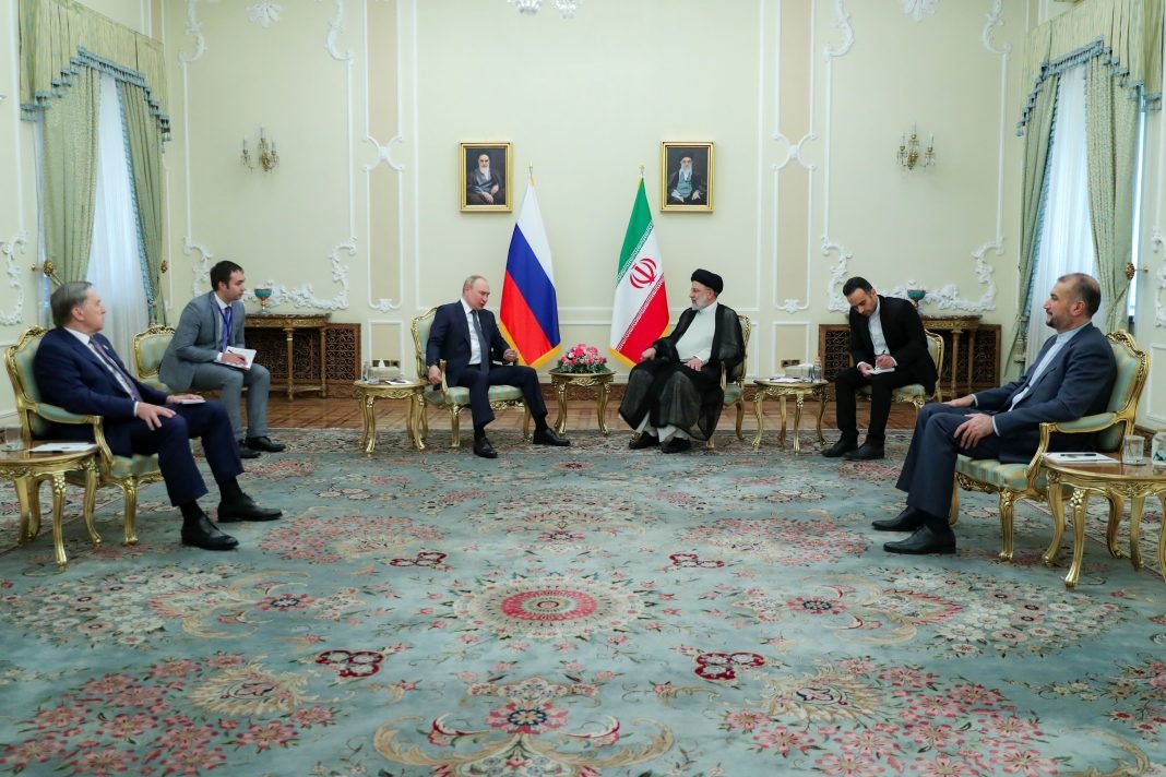 Presidents of Iran and Russia meet in Tehran