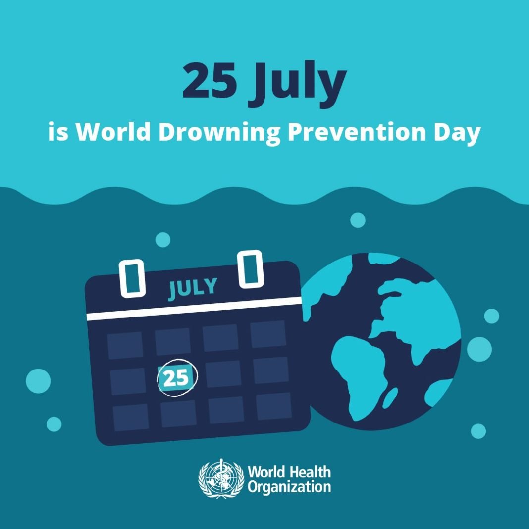 WHO commemorates World Drowning Prevention day annually