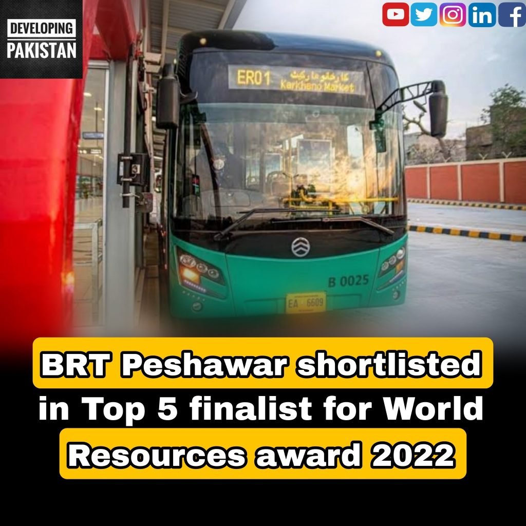 Peshawar BRT shortlisted for global honors