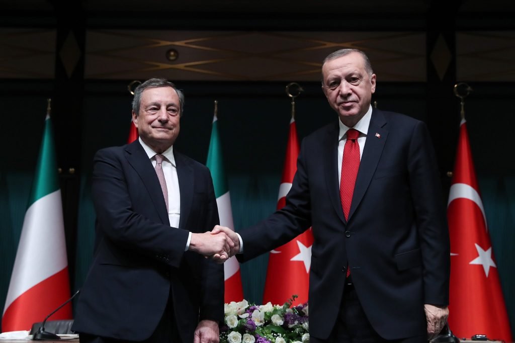 Turkish President received the Italian Prime Minister
