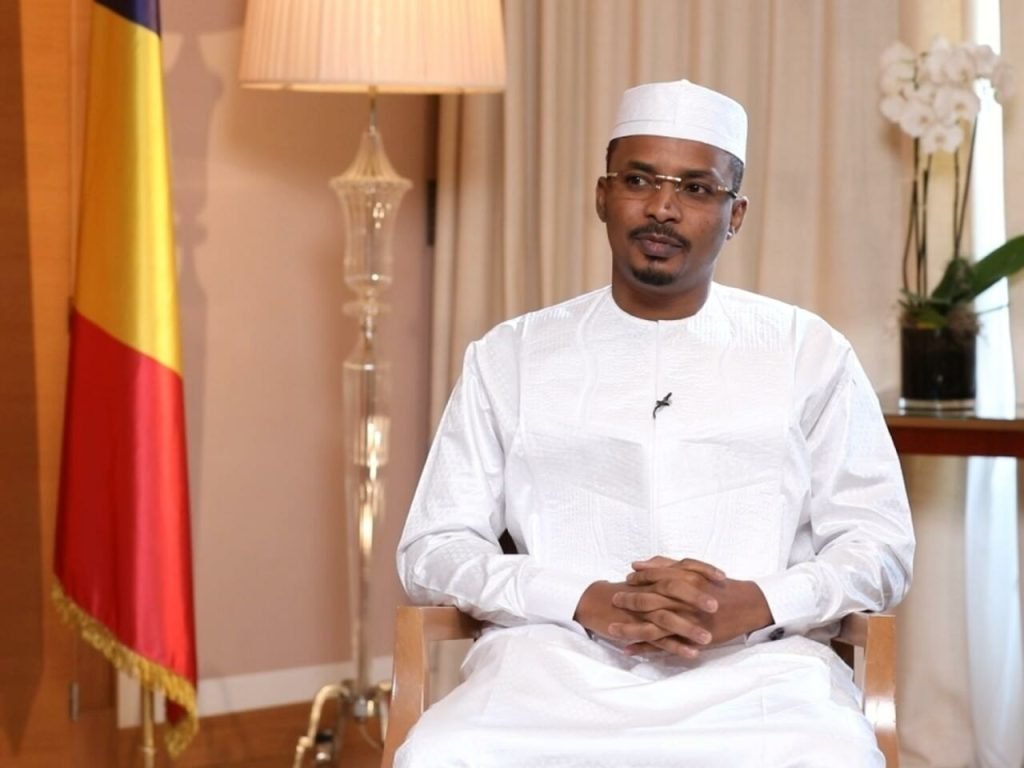 The President of Transitional Military Council of Chad, Mahamat Idriss Deby.