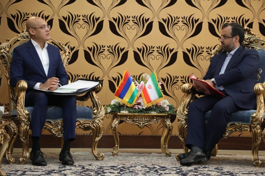 Minsters of Iran and Mauritius meet in Tehran