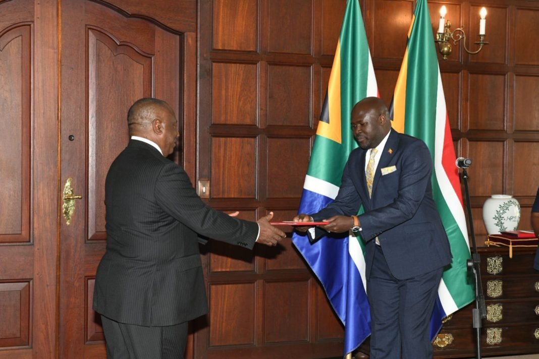 HC of Uganda meets President of South Africa