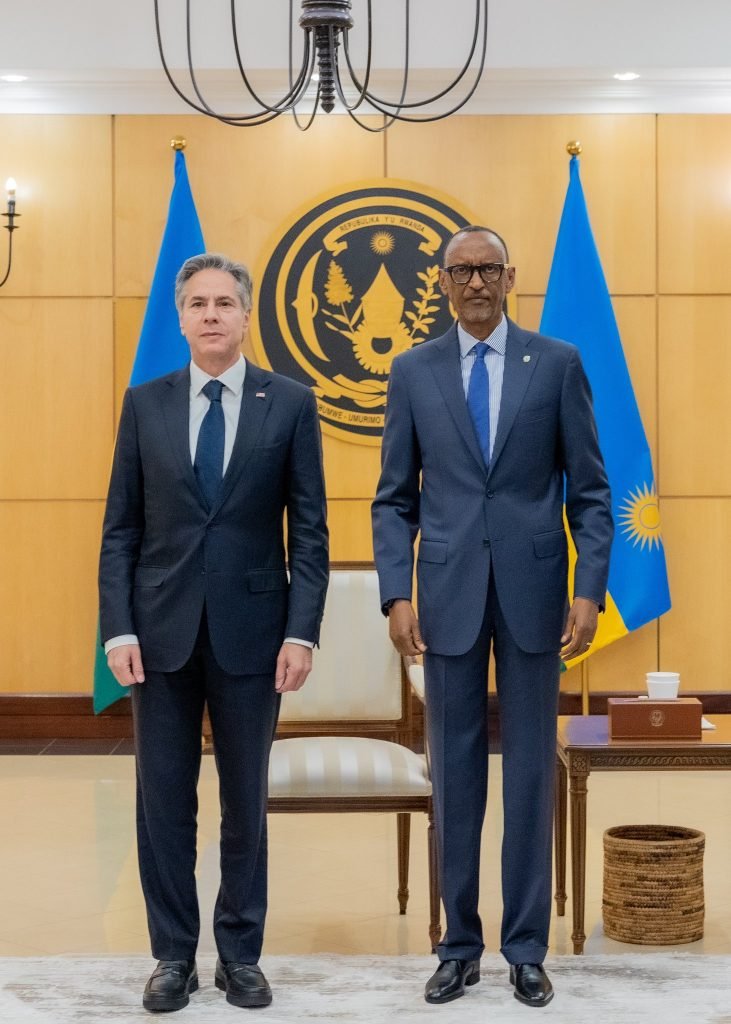 US State Secretary and Rwanda's President discuss collabration