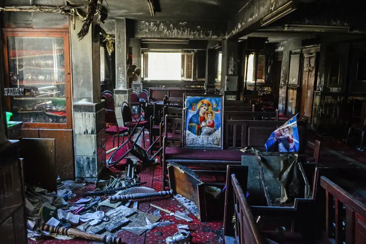 UN Secretary General condoles over fire incident in Egypt 1 Fire