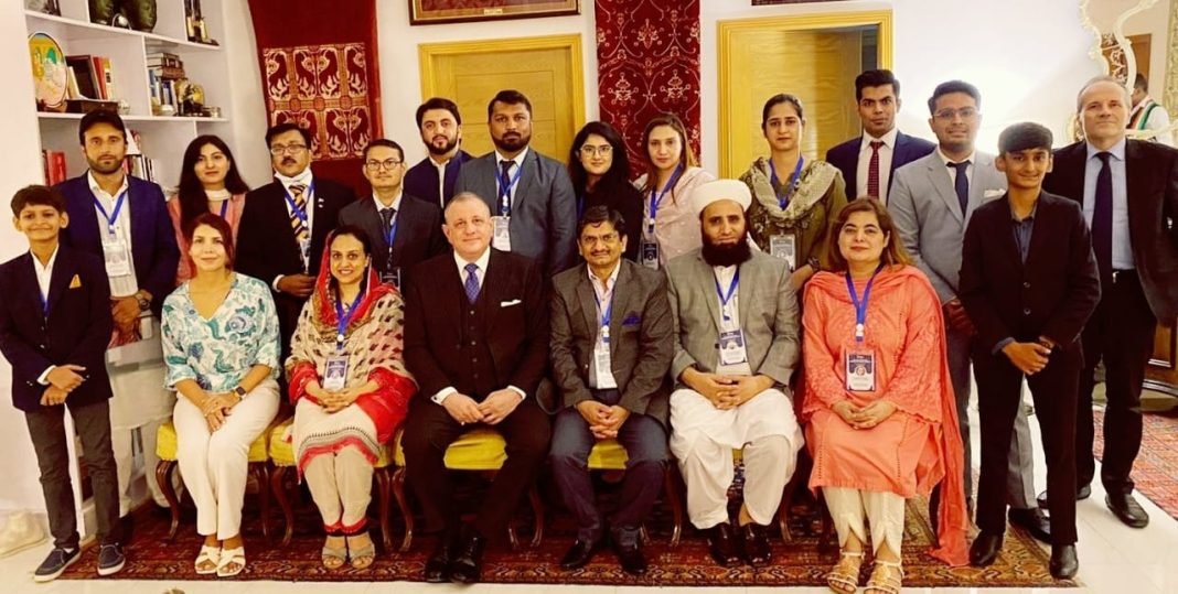 The Ambassador of Italy to Pakistan, Andreas Ferrarese hosted the participants of the International Young Diplomats School (IYDS) in the Embassy of Italy in Islamabad.