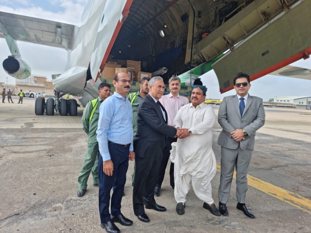 Turkmenistan has expressed its deep sympathies with Pakistan in the wake of the widespread devastation caused by devastating floods.