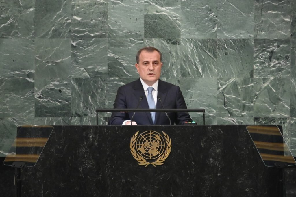 Azerbaijan Foreign Minister at 77th UNGA