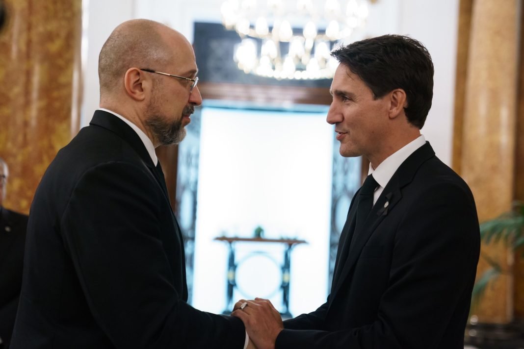 Prime Minister of Canada met with Ukrainian Counterpart