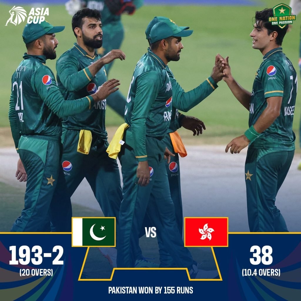 Pakistan reaches Super Four of Asia Cup