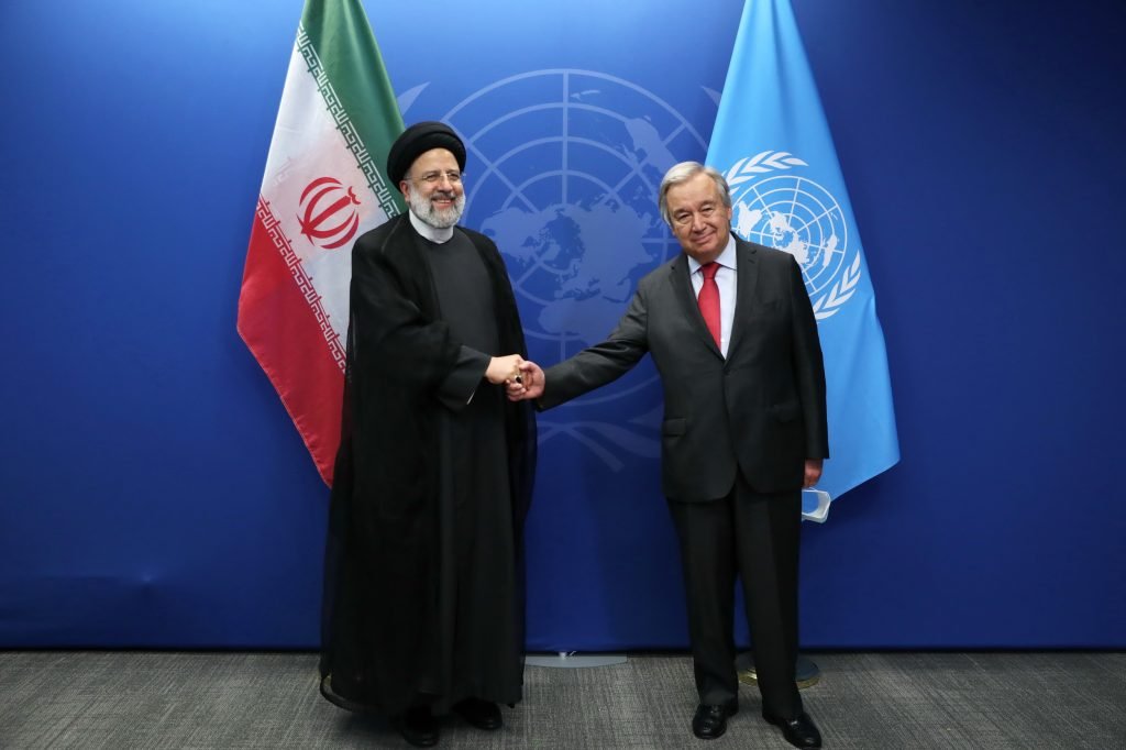 President of Iran meets UN Secretary General