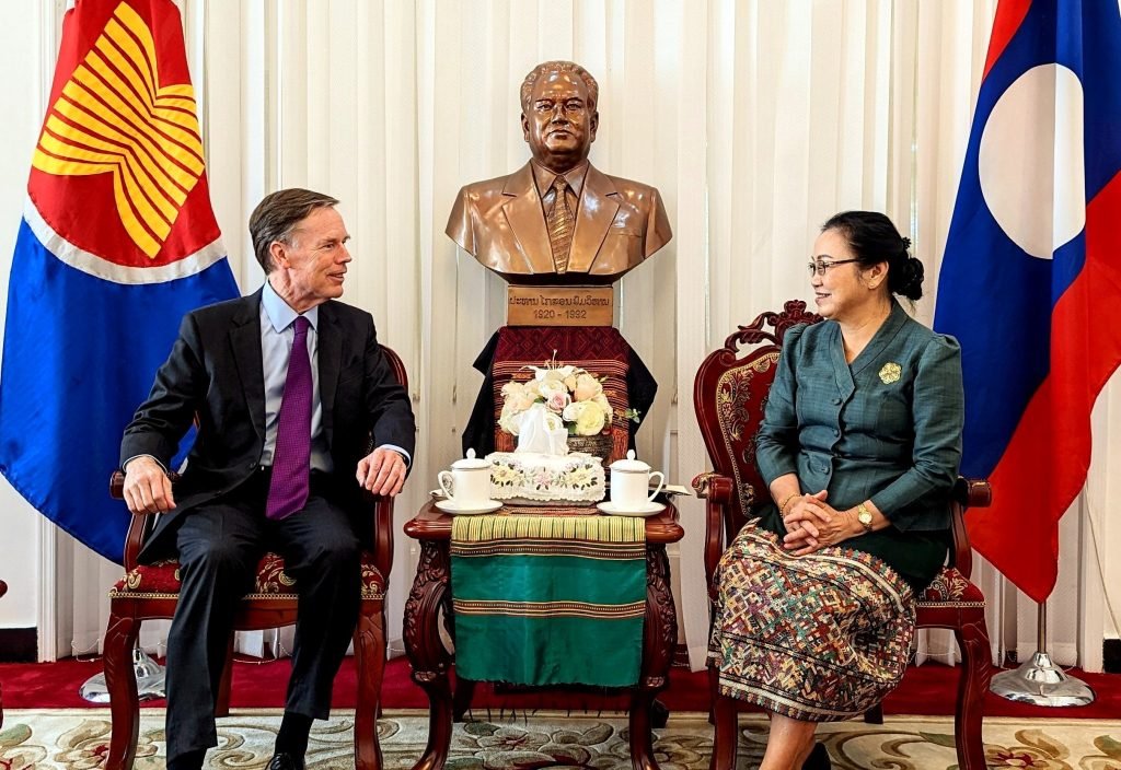 US, Laos to increase engagement with ASEAN