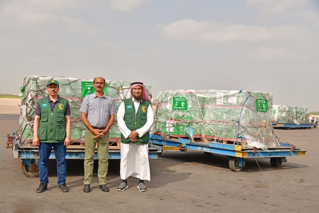 Two special aircraft from the King Salman Relief (KSrelief) Center for the flood victims landed in Karachi today.