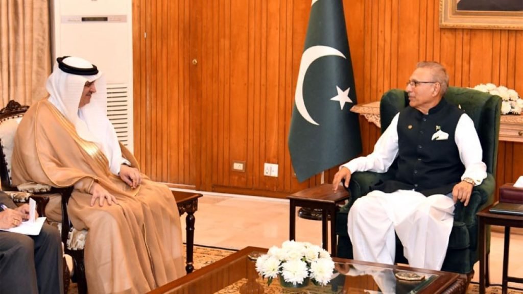 Ambassador of KSA calls on President of Pakistan