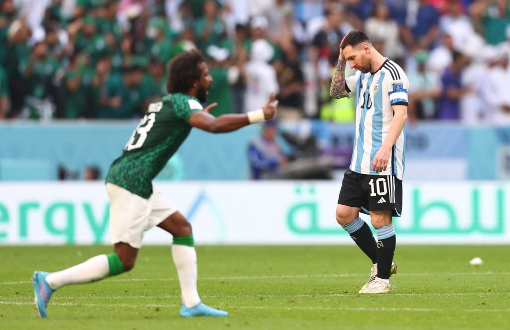 Saudi Arabia Vs. Argentine (Tuesday)