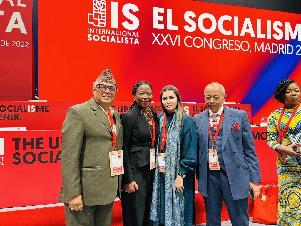 Pakistan at 26th Socialist International Congress in Spain